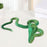 Crofta 3D Printed Snake Toy DIY Flexible Tricks Gags Unique Kid Gifts Animal Model green 80cm