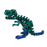 Crofta 3D Printed Dinosaur Toy Novelty Articulated Figurines for Holiday Car Office Blue Green