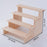 Crofta Wooden Display Riser Stand Action Figures Storage Shelf for Toys Living Room 4 layer