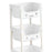 Crofta 3 Tier Storage Cart with Wheel Household Cart for Garage Office Laundry Room Style B