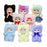 Crofta 8x Cute Plush Doll Mini Plush Toy Ornament Cute Toy for Collection Sofa Kids