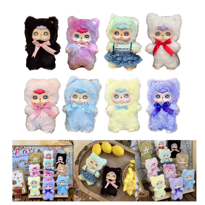 Crofta 8x Cute Plush Doll Mini Plush Toy Ornament Cute Toy for Collection Sofa Kids