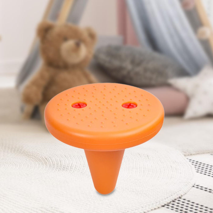 Crofta Wobble Kids Stool for Classroom Seating Flexible Seating Stool for Classroom orange