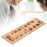 Crofta Wood Foldable Mancala Board Party Game 48 Beads for Family Ages 7+ Teen