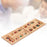 Crofta Wood Foldable Mancala Board Party Game 48 Beads for Family Ages 7+ Teen