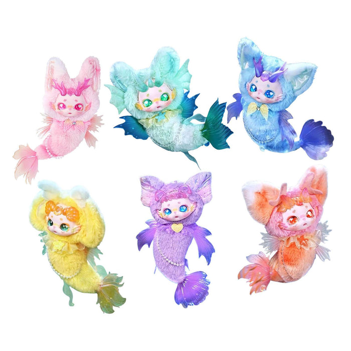 Crofta 6Pcs Plush Figure Toy DIY Deep Sea Stars Series for Girls Adults Children