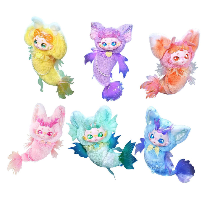 Crofta 6Pcs Plush Figure Toy DIY Deep Sea Stars Series for Girls Adults Children