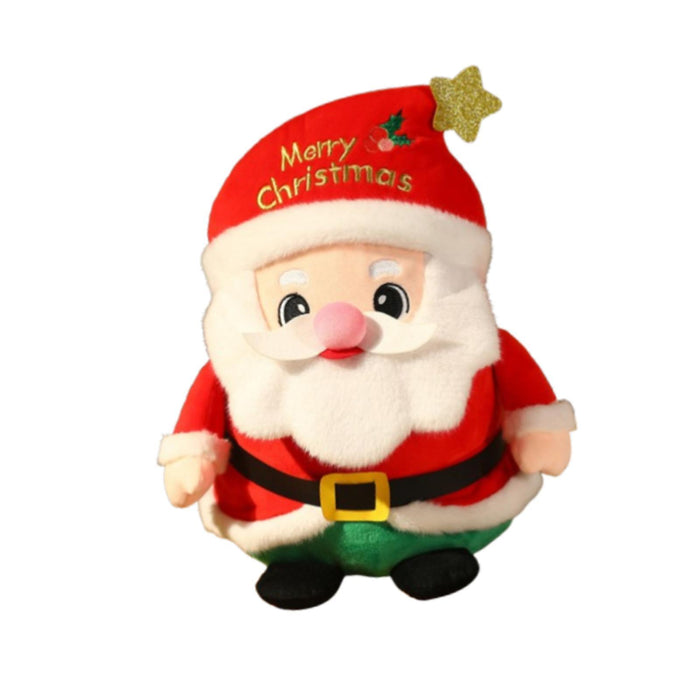 Crofta Christmas Plush Toy Cuddly Stuffed Animal Toy for Kids Party Supplies Indoor