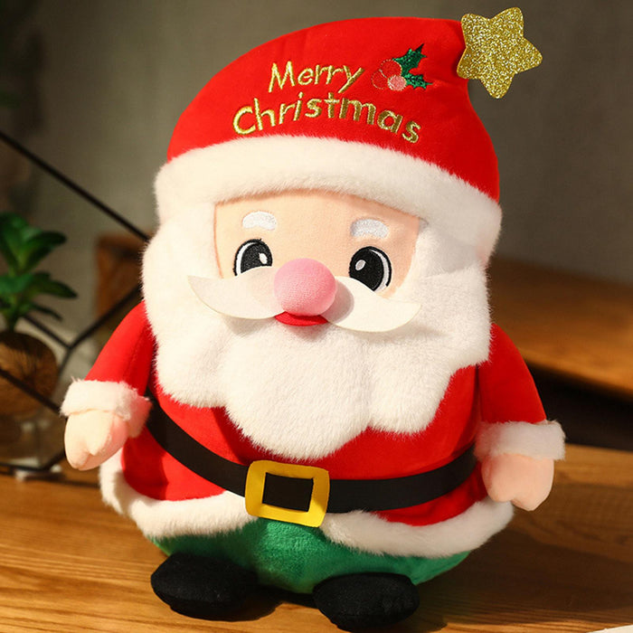 Crofta Christmas Plush Toy Cuddly Stuffed Animal Toy for Kids Party Supplies Indoor