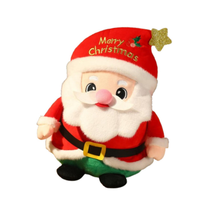 Crofta Christmas Plush Toy Cuddly Stuffed Animal Toy for Kids Party Supplies Indoor