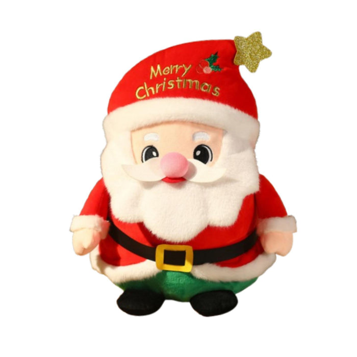 Crofta Christmas Plush Toy Cuddly Stuffed Animal Toy for Kids Party Supplies Indoor