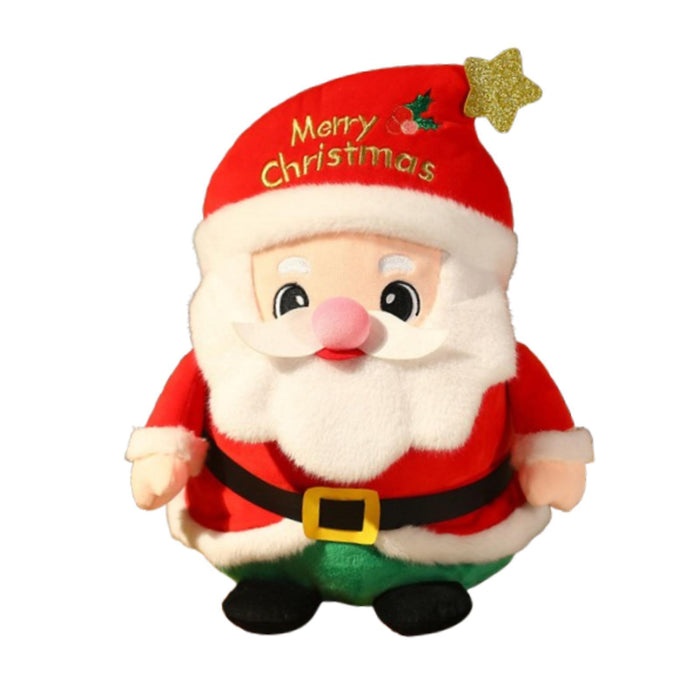 Crofta Christmas Plush Toy Cuddly Stuffed Animal Toy for Kids Party Supplies Indoor