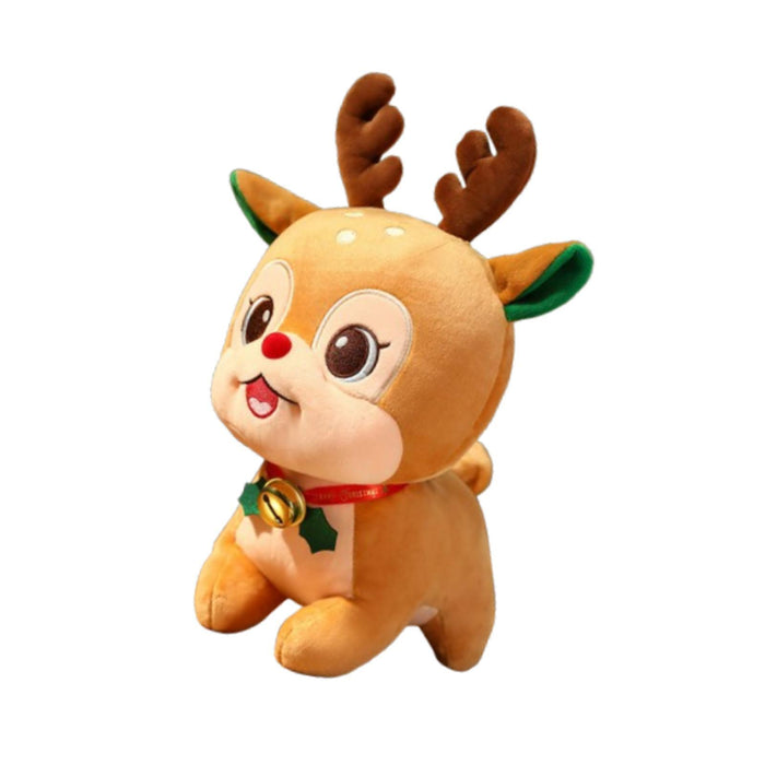 Crofta Christmas Plush Toy Cuddly Stuffed Animal Toy for Kids Party Supplies Indoor