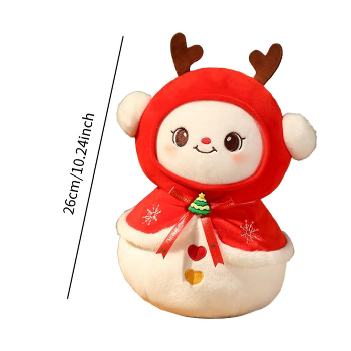 Crofta Christmas Plush Toy Cuddly Stuffed Animal Toy for Kids Party Supplies Indoor