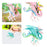 Crofta Simulation Dragon Figurine Mythical Animals Model for Cake Toppers Bath Toys pink