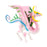 Crofta Simulation Dragon Figurine Mythical Animals Model for Cake Toppers Bath Toys pink