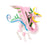 Crofta Simulation Dragon Figurine Mythical Animals Model for Cake Toppers Bath Toys pink