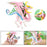 Crofta Simulation Dragon Figurine Mythical Animals Model for Cake Toppers Bath Toys pink