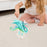 Crofta Simulation Dragon Figurine Mythical Animals Model for Cake Toppers Bath Toys blue