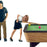 Crofta Mini Billiards Model Set S Gauge Layout Movie Props 1:64 People Figure Model