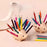 Crofta Hedgehog Wooden Pencil Holder Stationery Supplies for Desktop School Cabinet