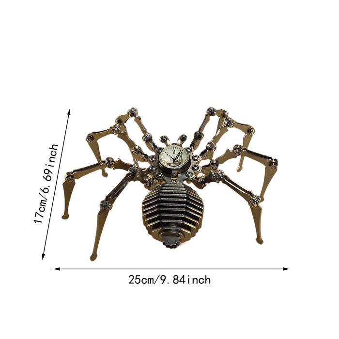 Crofta 3D Spider Model Kit Creative Hand Assembled Model for Office Bar Collections