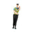 Crofta Miniature Traffic Police Figure Scenery Landscape Diorama Scenery 1:64 Scale Right to the gesture