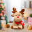 Crofta Christmas Plush Toy Hugging Gift Soft Xmas Doll for Boys Girls Tabletop Room Reindeer A