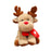 Crofta Christmas Plush Toy Hugging Gift Soft Xmas Doll for Boys Girls Tabletop Room Reindeer A