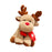 Crofta Christmas Plush Toy Hugging Gift Soft Xmas Doll for Boys Girls Tabletop Room Reindeer A