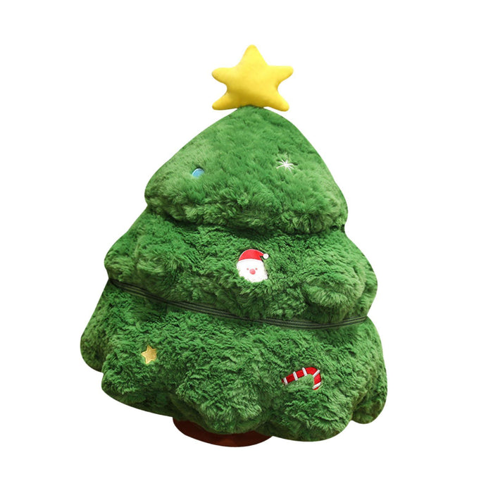 Crofta Christmas Plush Toy Hugging Gift Soft Xmas Doll for Boys Girls Tabletop Room Tree