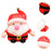 Crofta Christmas Plush Toy Hugging Gift Soft Xmas Doll for Boys Girls Tabletop Room Santa Claus B