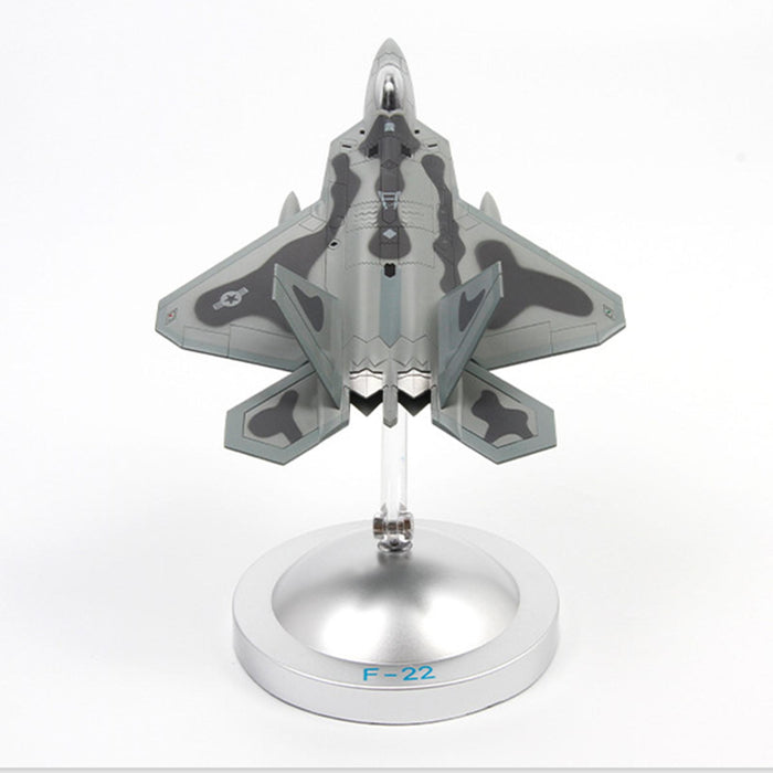 Crofta 1/100 Scale Fighter Model Gift Diecast Aircraft Model for Cafe Shelf Bedroom