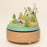 Crofta Wooden Music Box Figurine Home Decoration Accessories for Desk Home Holidays