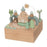 Crofta Wood Musical Box Figurine Home Decoration Accessories for Bedroom Shelf Desk