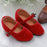 Crofta 1/4 Female Figure Shoes Retro Sturdy Doll Accessories Realistic Fashion Mini bright red