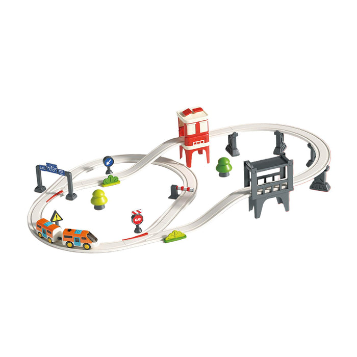 Crofta Electric Train Track Set Train Toy Set for Kids Age 3 Years up Birthday Gift City Track XL