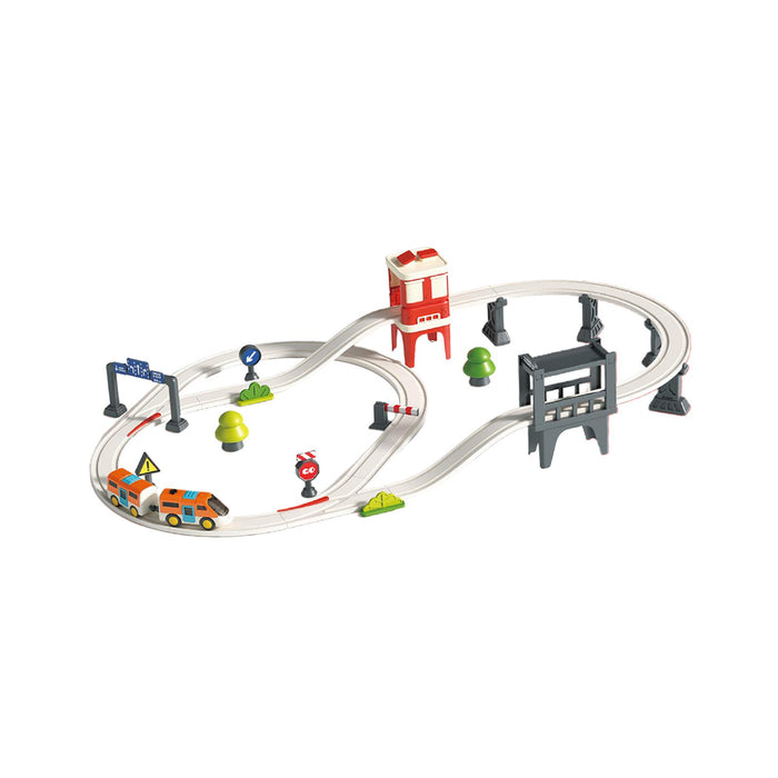 Crofta Electric Train Track Set Train Toy Set for Kids Age 3 Years up Birthday Gift City Track XL