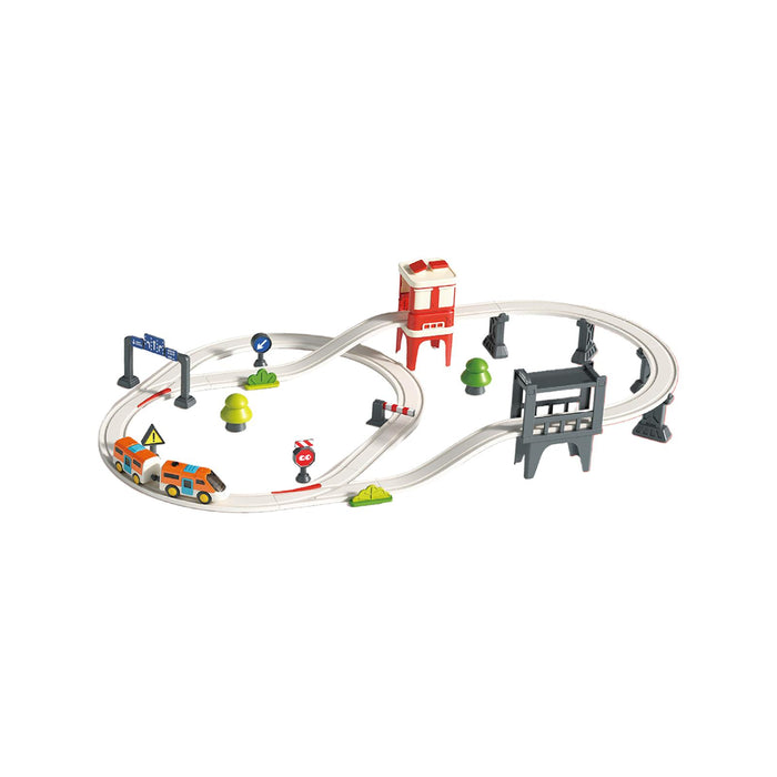 Crofta Electric Train Track Set Train Toy Set for Kids Age 3 Years up Birthday Gift City Track XL