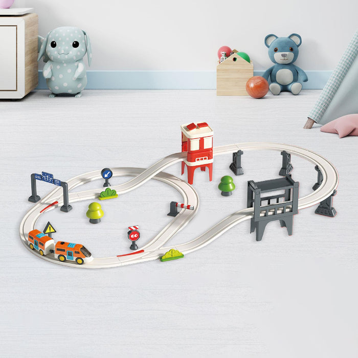 Crofta Electric Train Track Set Train Toy Set for Kids Age 3 Years up Birthday Gift City Track XL