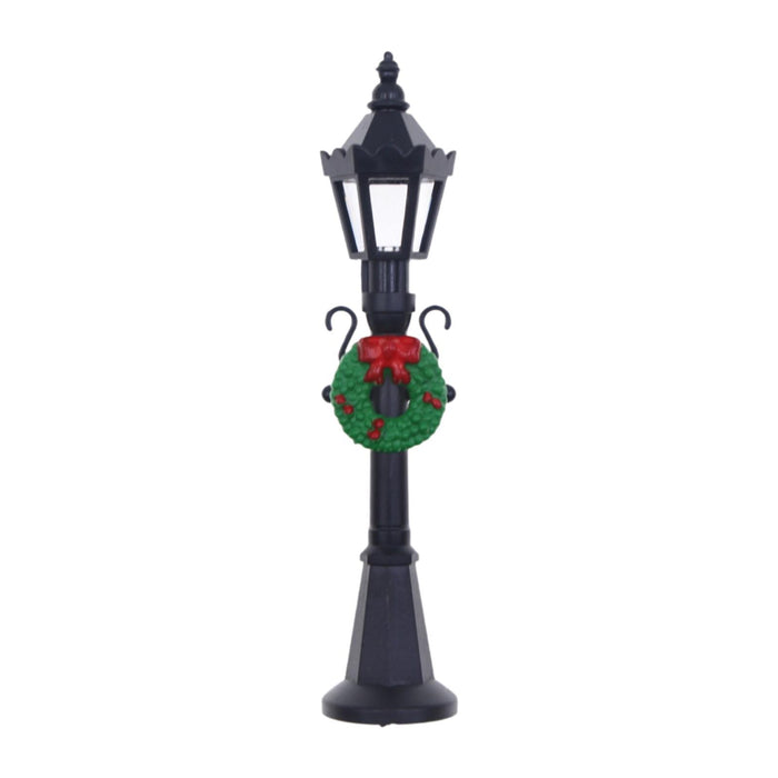 Crofta Mini Street Lamp Post Model Fairy Garden Decoration Garden Lamp Street Models