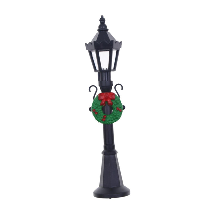 Crofta Mini Street Lamp Post Model Fairy Garden Decoration Garden Lamp Street Models