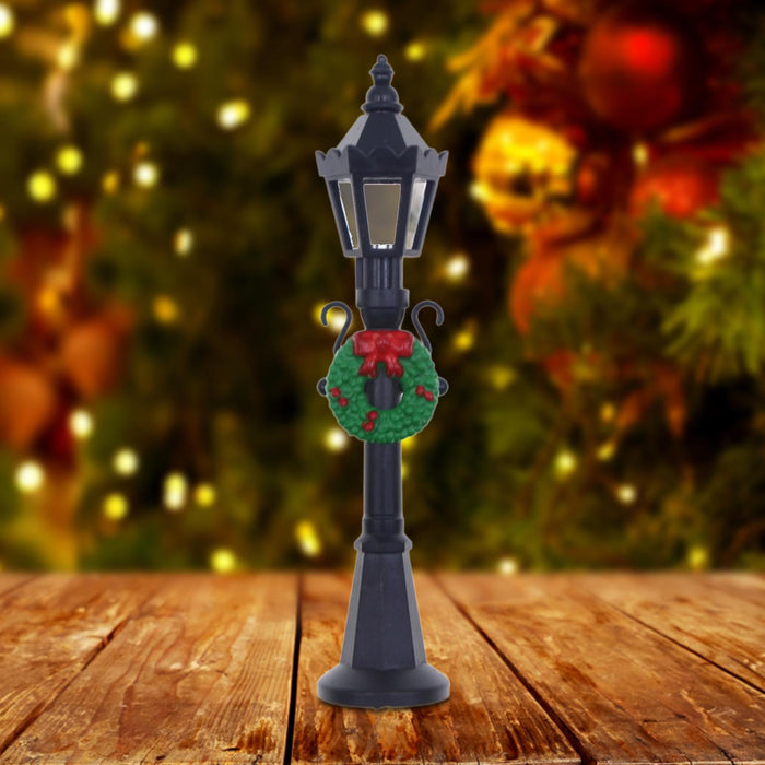 Crofta Mini Street Lamp Post Model Fairy Garden Decoration Garden Lamp Street Models