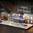 Crofta DIY Assembly 1:64 Graffiti Walking Street Unassembly for Model Railway