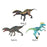 Crofta Dinosaur Action Figure Toy Animal Model for Cake Topper Party Favors Desktop Style A