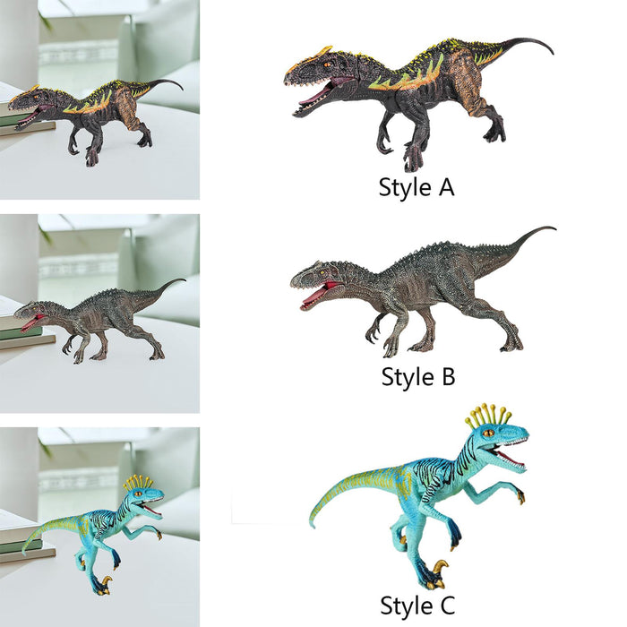 Crofta Dinosaur Action Figure Toy Animal Model for Cake Topper Party Favors Desktop Style A