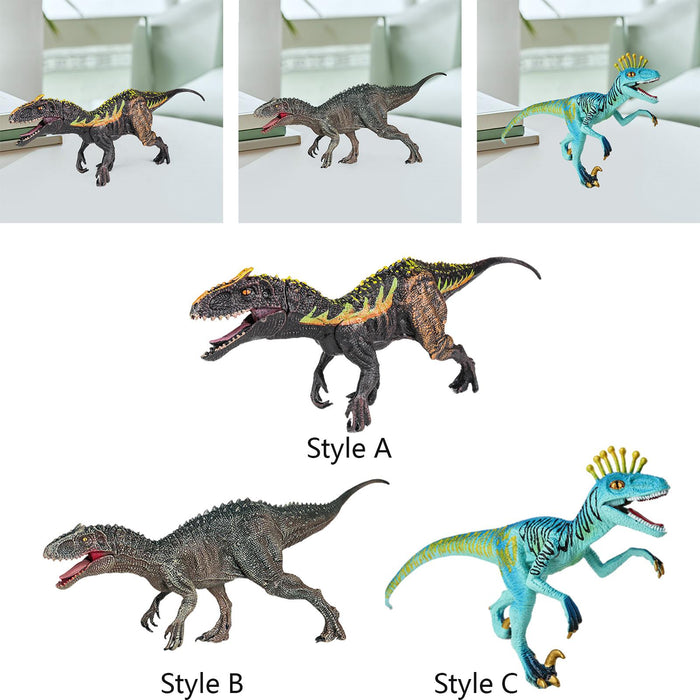 Crofta Dinosaur Action Figure Toy Animal Model for Cake Topper Party Favors Desktop Style A