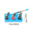 Crofta 10Pcs Single Pole Double Throw Switch Educational for Teacher Birthday Gifts blue