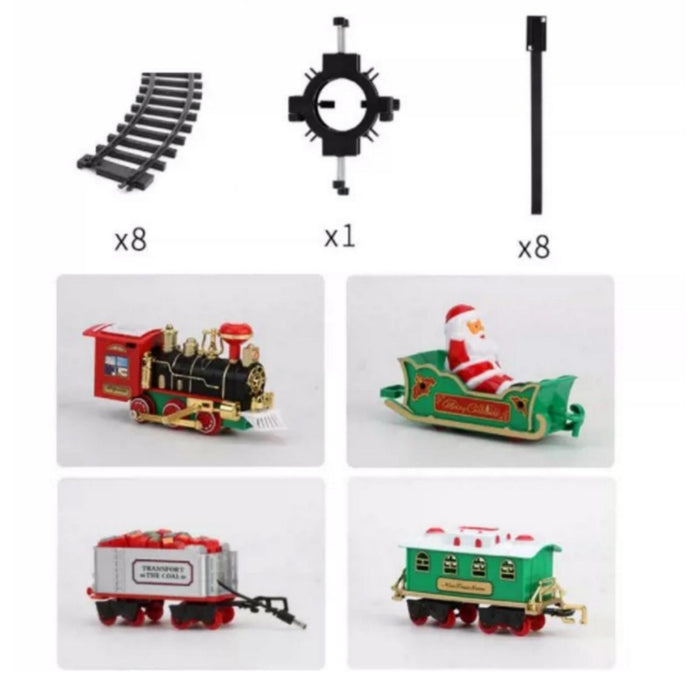 Crofta Hanging Christmas Train Set Interactive Toys for Kids 3 4 5 6 7 8+ Years Old