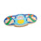 Crofta Wooden Balance Board for Kids Cute Wooden Rocker Board for Boys Girls Adults